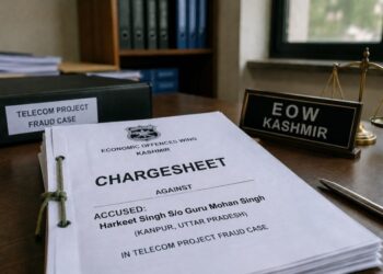 EOW Kashmir Files Chargesheet Against Four for Securing Health Dept Jobs with Fake Degrees